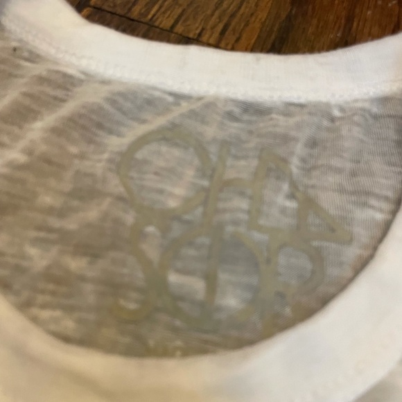 Chaser paper thin mirror skull 💀 tank top xs - Picture 3 of 5